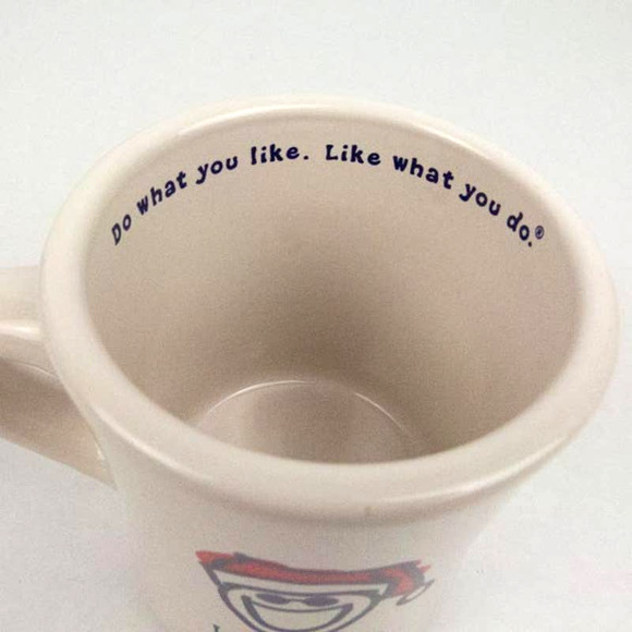 Life Is Good Coffee Mug Cup Santa Hat Christmas Holiday Do What You Like - Picture 5 of 16